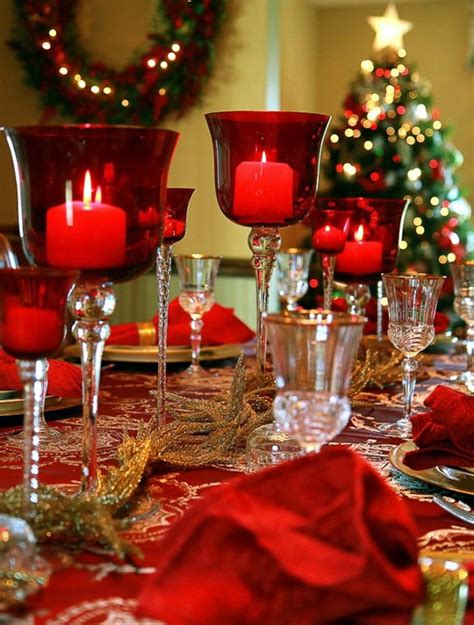 40 Christmas Table Decoration Ideas - Bored Art