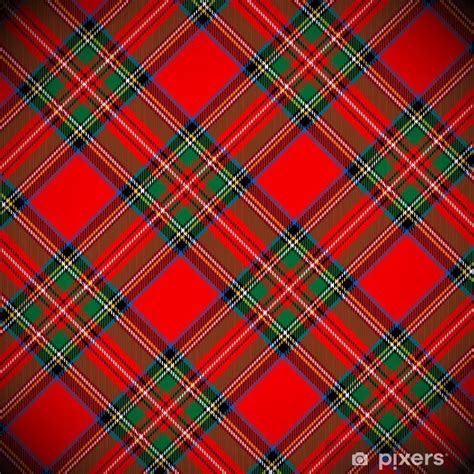 Wall Mural Tartan vector background - PIXERS.UK