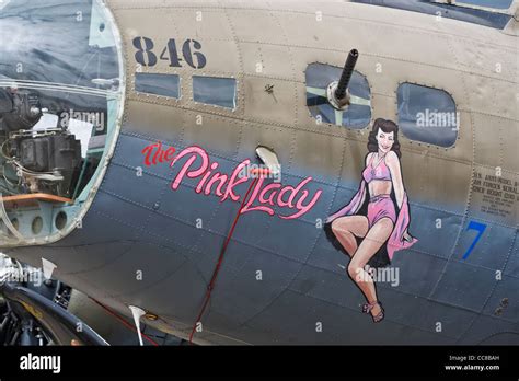 Toy Models & Kits Metal Sign 12" X 18" Pink Lady B-17 Airplane Nostalgic Nose Art Toys & Hobbies