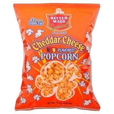 Better Made Special Cheddar Cheese Flavored Popcorn - 9oz : Target