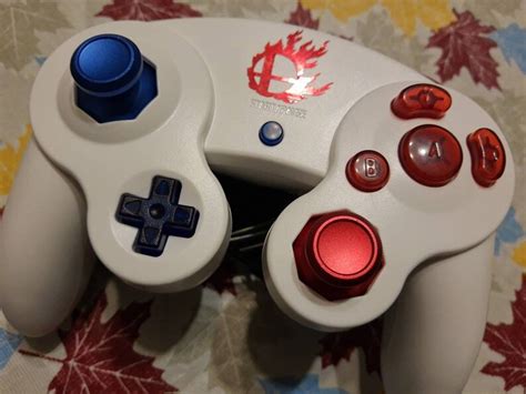 Custom Gamecube Controller with Aluminum Thumbsticks | Etsy