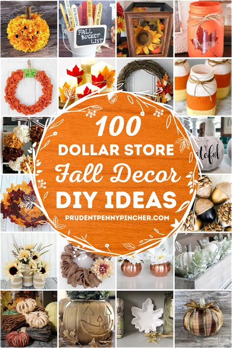 Dollar Tree Fall Decor Ideas, Dollar Tree Crafts, Fall Decorations, September Decorations ...