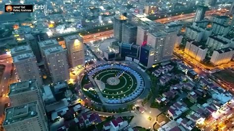 Erbil night from the sky Erbil at night 2021#Erbil #Arbil #Kurdistan # ...