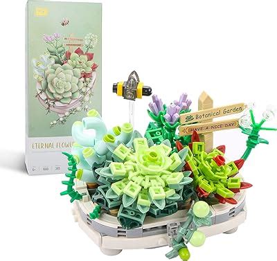 Amazon.com: LEGO Succulents 10309 Plant Decor Building Set for Adults ...