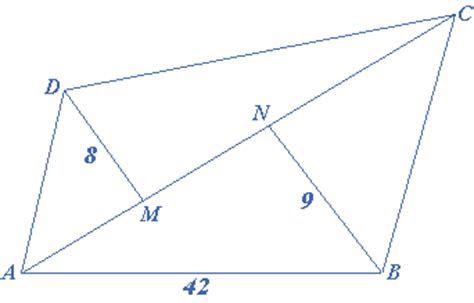 The Area of any Irregular Quadrilateral | eMathZone