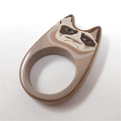 Grumpy Cat Ring | Tardar Sauce ring for Etsy | Gillian Fisher | Flickr