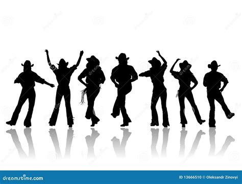 Cowboy Silhouette Vector Illustration | CartoonDealer.com #60632816