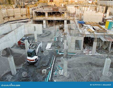 Construction Site for Condo Development Stock Photo - Image of designer ...