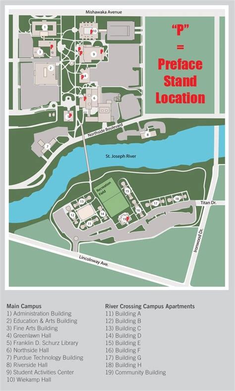 Indiana University Campus Map