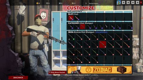 Customize weapons - H1Z1: Battle Royale | Interface In Game