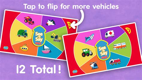 See 'n Say Vehicles | Apps | 148Apps