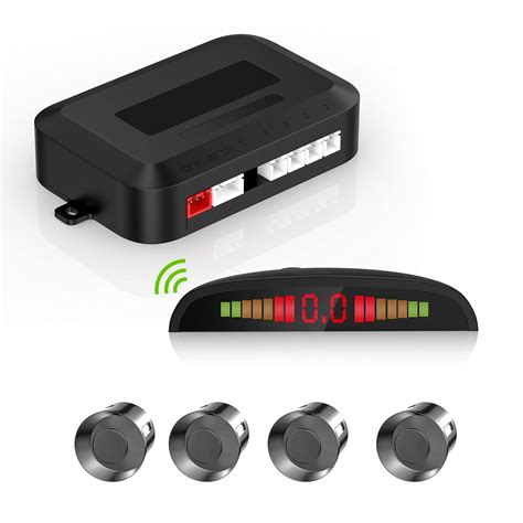 Buy Wireless Parking Sensor Kit, Reverse Radar System with 4 Car Backup ...