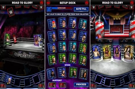 WWE SuperCard Gets Road to Glory Game Mode