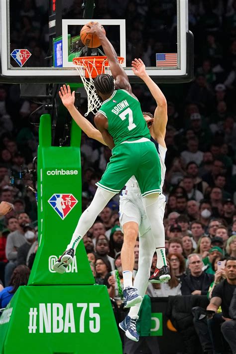 Is this Jaylen Brown dunk the best in Celtics history?