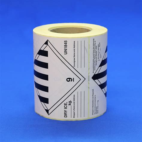 Dry Ice Shipping Labels – Polar Ice Ltd.