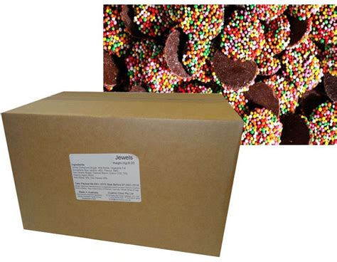 Buy Chocolate Tasty Jewels with Speckles Choc Bulk Pack 2 x (8kg) Premium – Megasavers ...