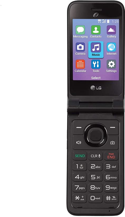 LG Classic 4G Flip Phone Wine 2 Unlocked - World of Communications