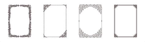 Decorative Frames Vector Art, Icons, and Graphics for Free Download