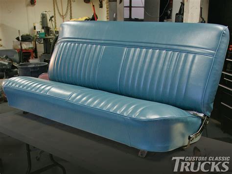 Bench Seat Reupholstery For 1973-1987 Chevy C10's - Hot Rod Network