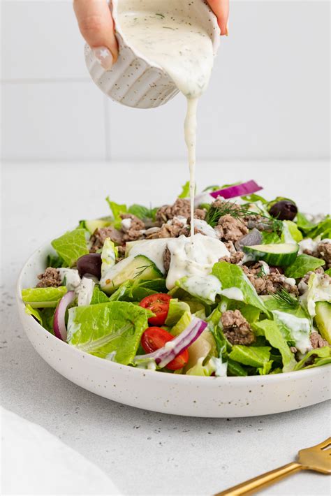 Gyro Salad with Tzatziki Salad – Sam Does Her Best