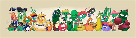 ArtStation - VeggieTales Character Lineups (January 2023)