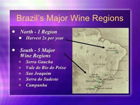 Major Wine Regions on Brazil Wine Region, Brazil, 1, St Francis