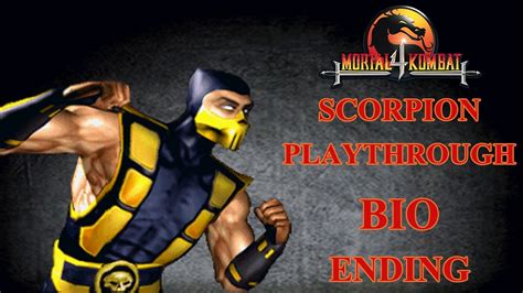 Scorpion Mortal Kombat 4