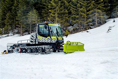 PistonBully looks to bring world's first all-electric snow groomer to the slopes