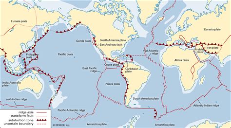 volcano map in south america | Plate tectonics, Subduction zone, Subduction