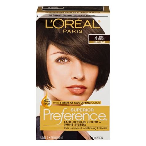 Save on L'Oreal Superior Preference Hair Color Dark Brown 4 Order Online Delivery | GIANT