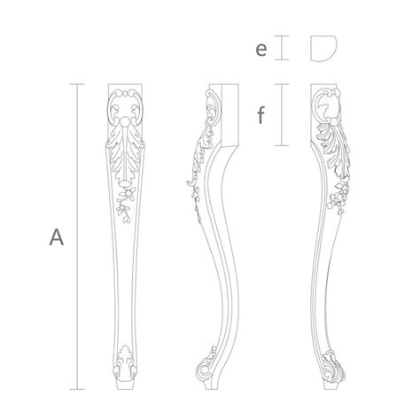 MN-002 | Floral furniture, Table legs, Carved furniture