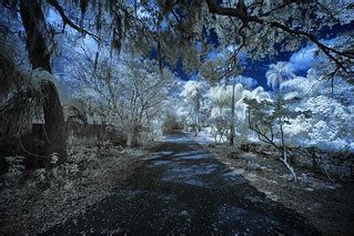 fantasy street | 720nm infrared right across from Red Rock P… | Flickr