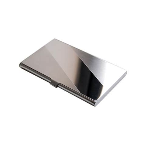 Stainless steel engraved business card holder-Perfect crafts and gifts