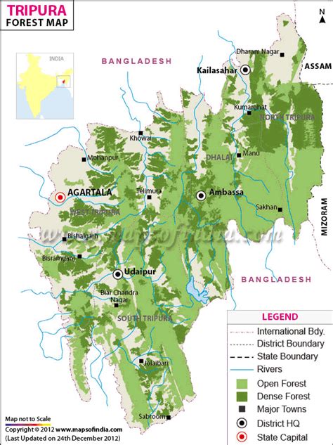 Map of african countries by forest area – Artofit