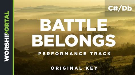 Battle Belongs - Original Key - C#/Db - Performance Track Chords - Chordify