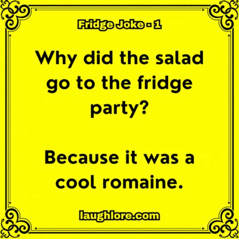 150 Fridge Jokes - Laugh Lore