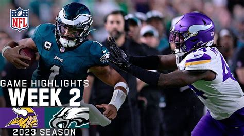 Minnesota Vikings vs. Philadelphia Eagles | 2023 Week 2 Game Highlights ...