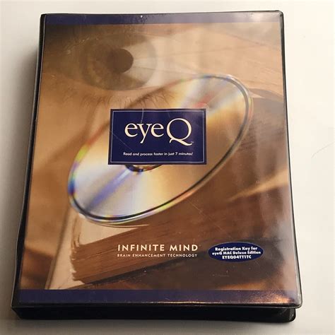 EYEQ Infinite Mind EYE Q Speed Reading Improvement Brain Enhancement ...