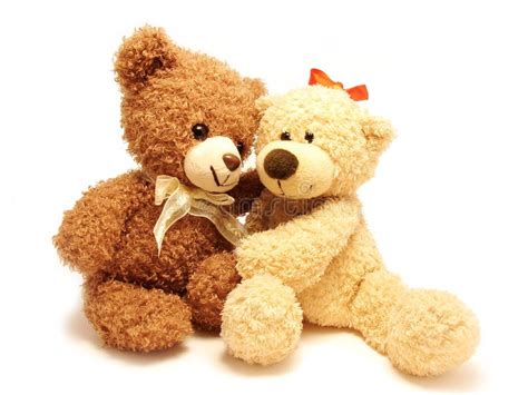 Romantic teddy-bears stock image. Image of delicasy, present - 2445689