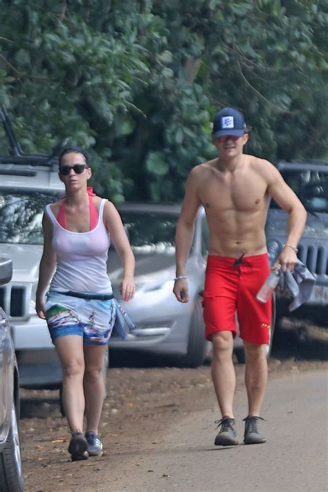 Katy Perry and Orlando Bloom - Hiking in Hawaii, February 2016 • CelebMafia