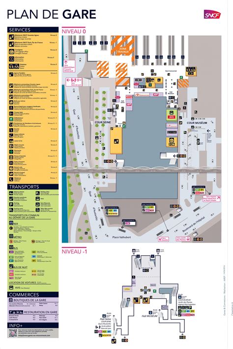 Paris Austerlitz map - Map of Paris Austerlitz (France)