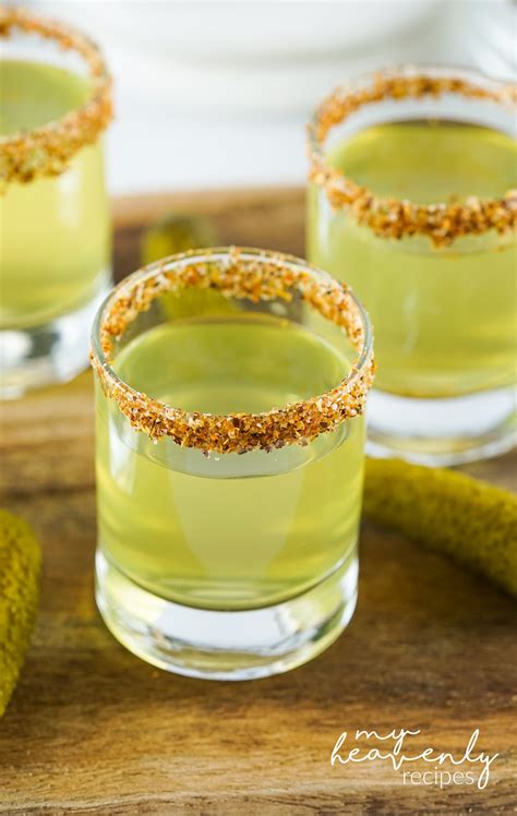 Dill Pickle Shots - My Heavenly Recipes