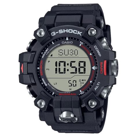 G-Shock Mudman GW-9500 has a Pro Trek-style duplex LCD display, Triple ...