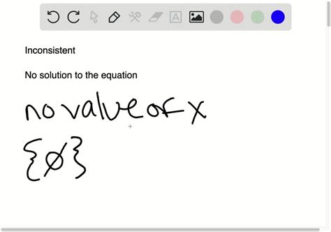 SOLVED:What is an inconsistent equation? Give an example.