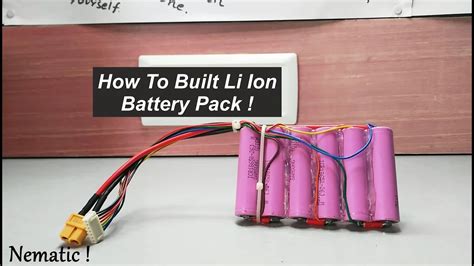 How To Built Li Ion Battery Pack ! - YouTube