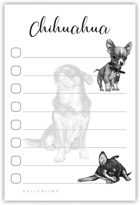 Amazon.com : Kawaii Pug Puppies Sticky to Do List Notepad - Dog Sticky Notes Stationary School ...