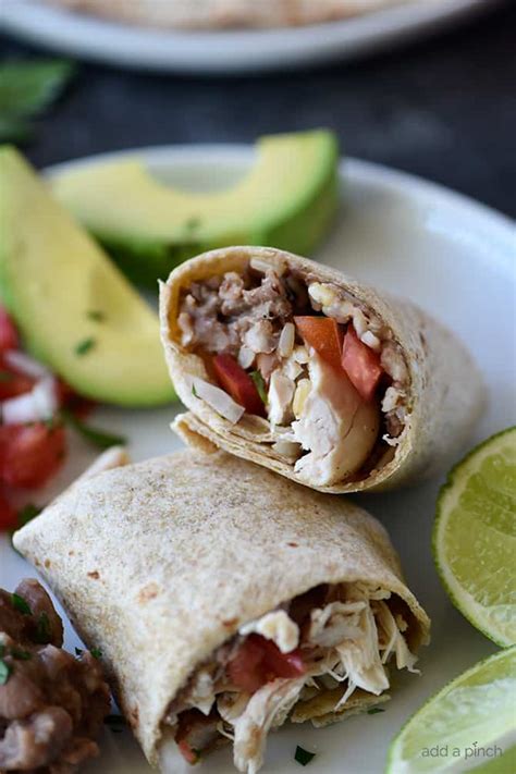 Burrito Shredded Chicken Recipe - Burrito Walls