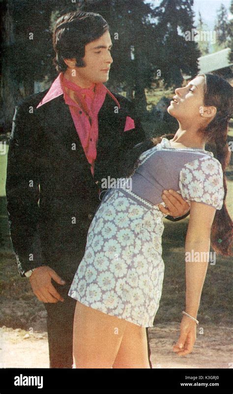 BOBBY RISHI KAPOOR, DIMPLE KAPADIA Date: 1973 Stock Photo - Alamy