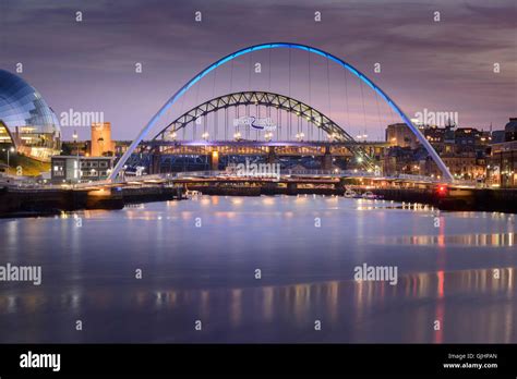 The Newcastle-Gateshead Quayside Stock Photo - Alamy