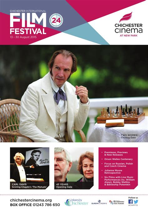 Chichester International Film Festival 2015 by NewParkCinema - Issuu